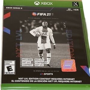 FIFA 21 NEXT LEVEL Edition Xbox Series X Video Game Soccer EA Sports 4K Ultra HD